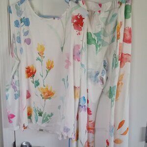 Floral Two Piece Set